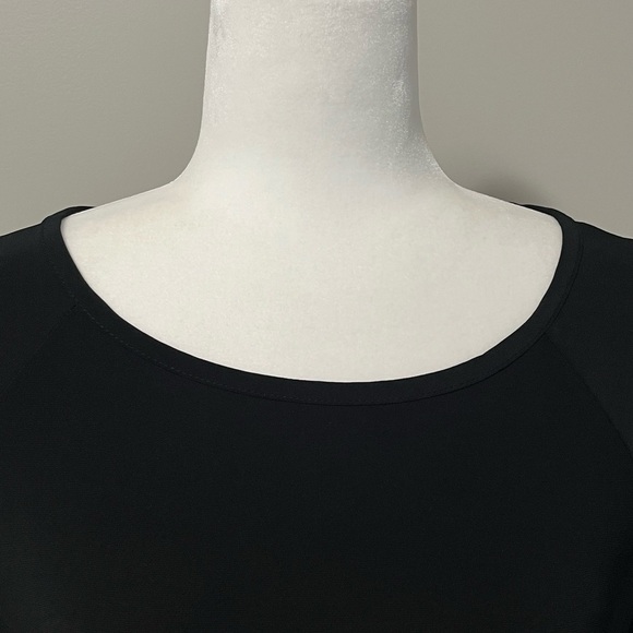 Joseph Ribkoff Top Style 174900 Black Long Sleeve Rounded Neckline - Picture 6 of 9
